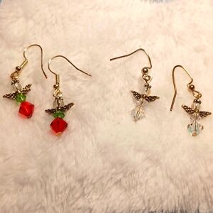 Angels Earrings 2 sets